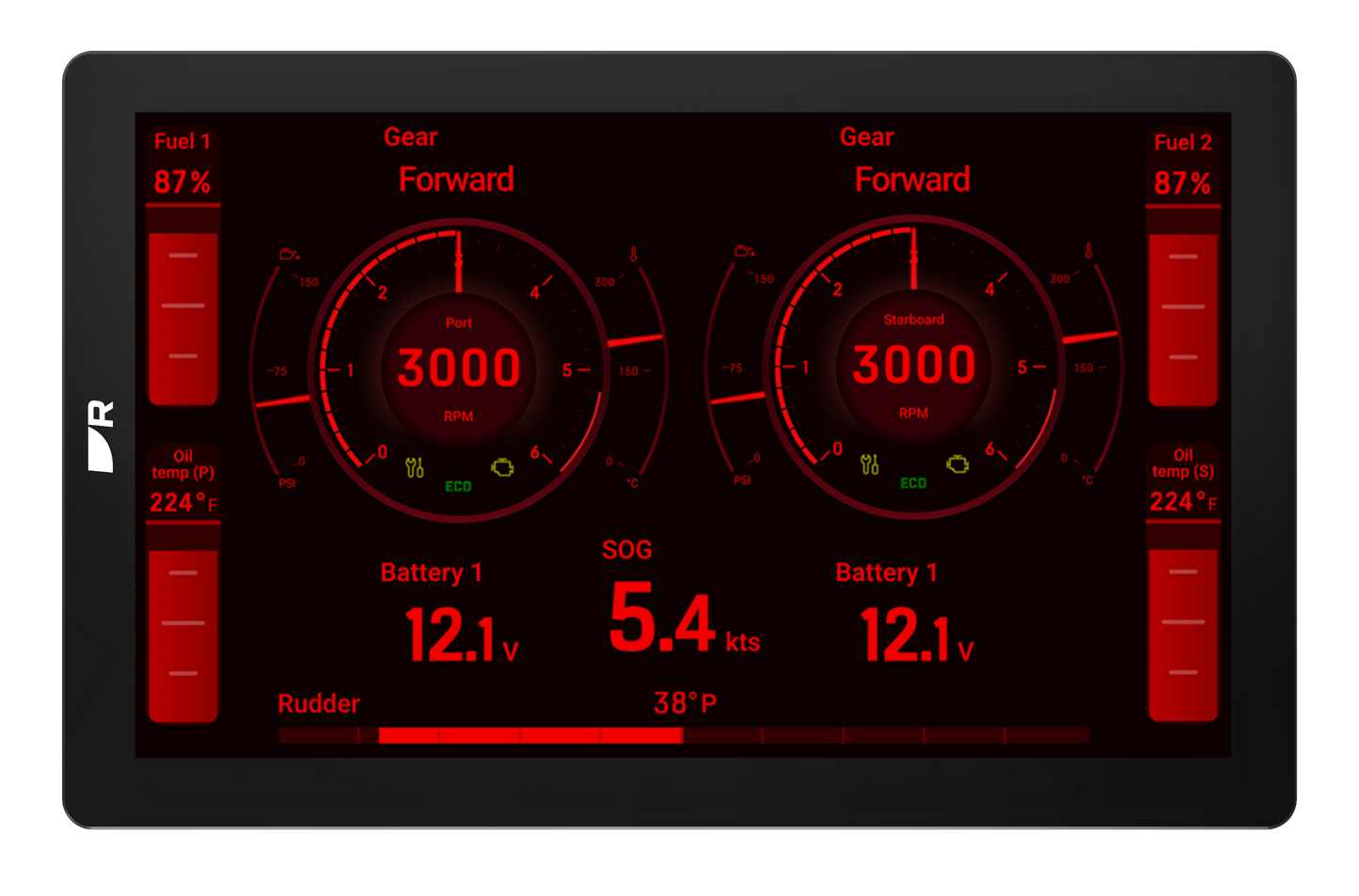 Raymarine Alpha Series Performance Display