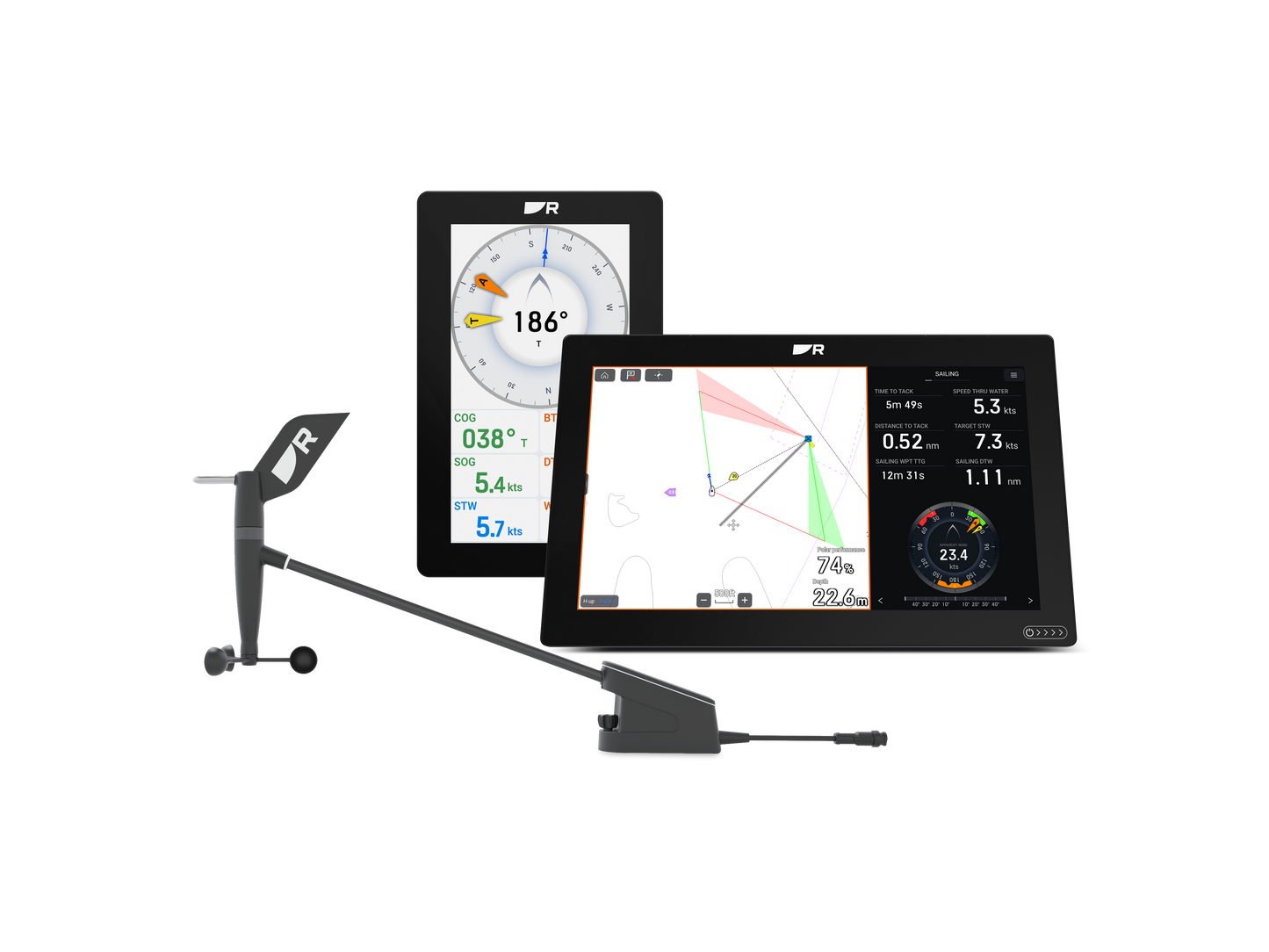 Raymarine - RSW Wired, Smart Wind transducer
