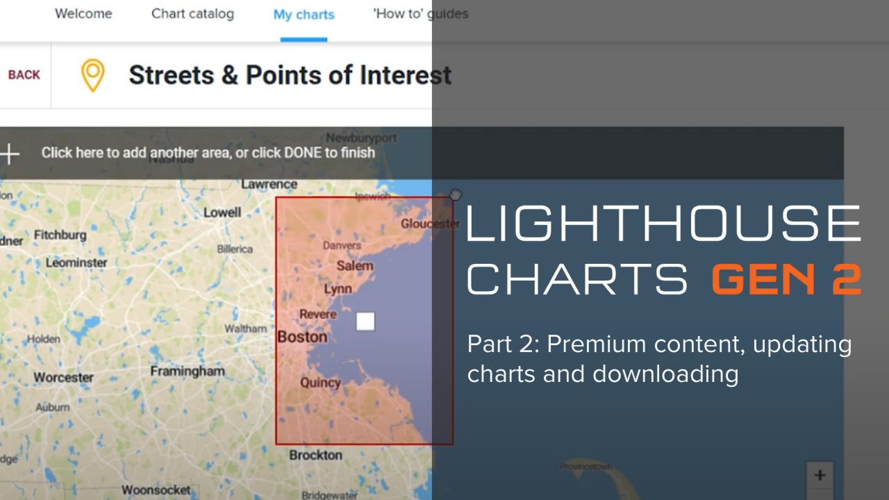 Raymarine LightHouse Charts - Gen 2